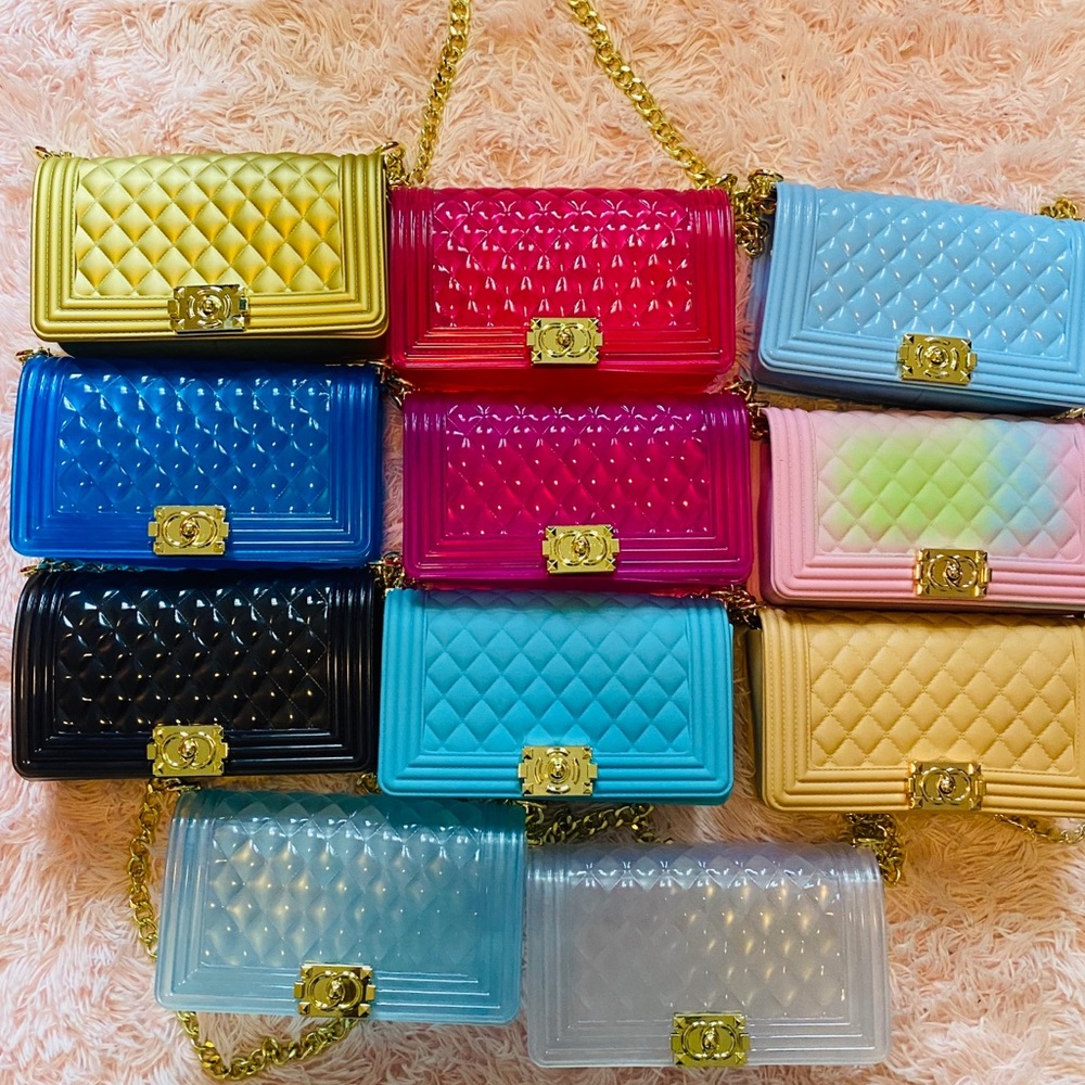 Black Jelly Handbags